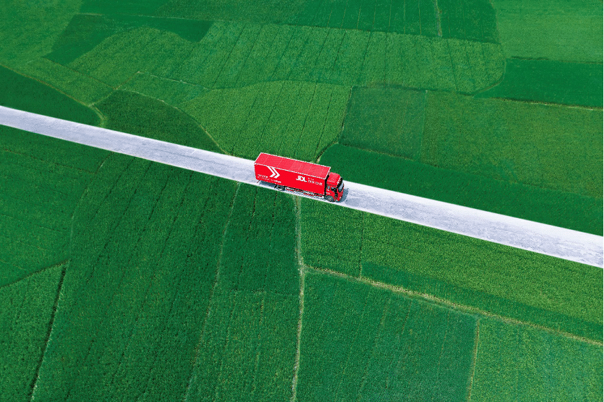 JD Logistics operates a branded delivery fleet as part of its integrated network
