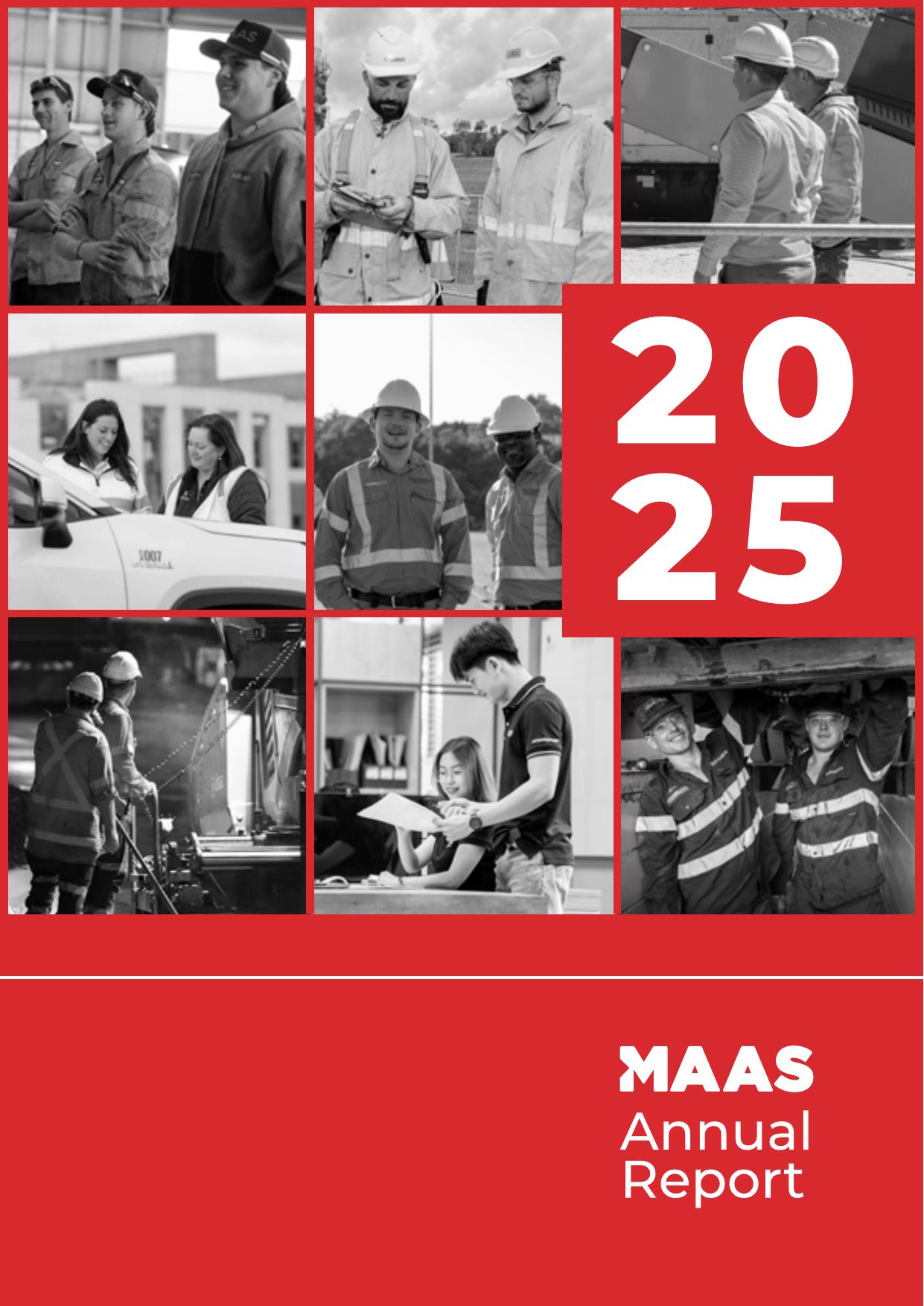 MAAS Group FY2025 operations montage